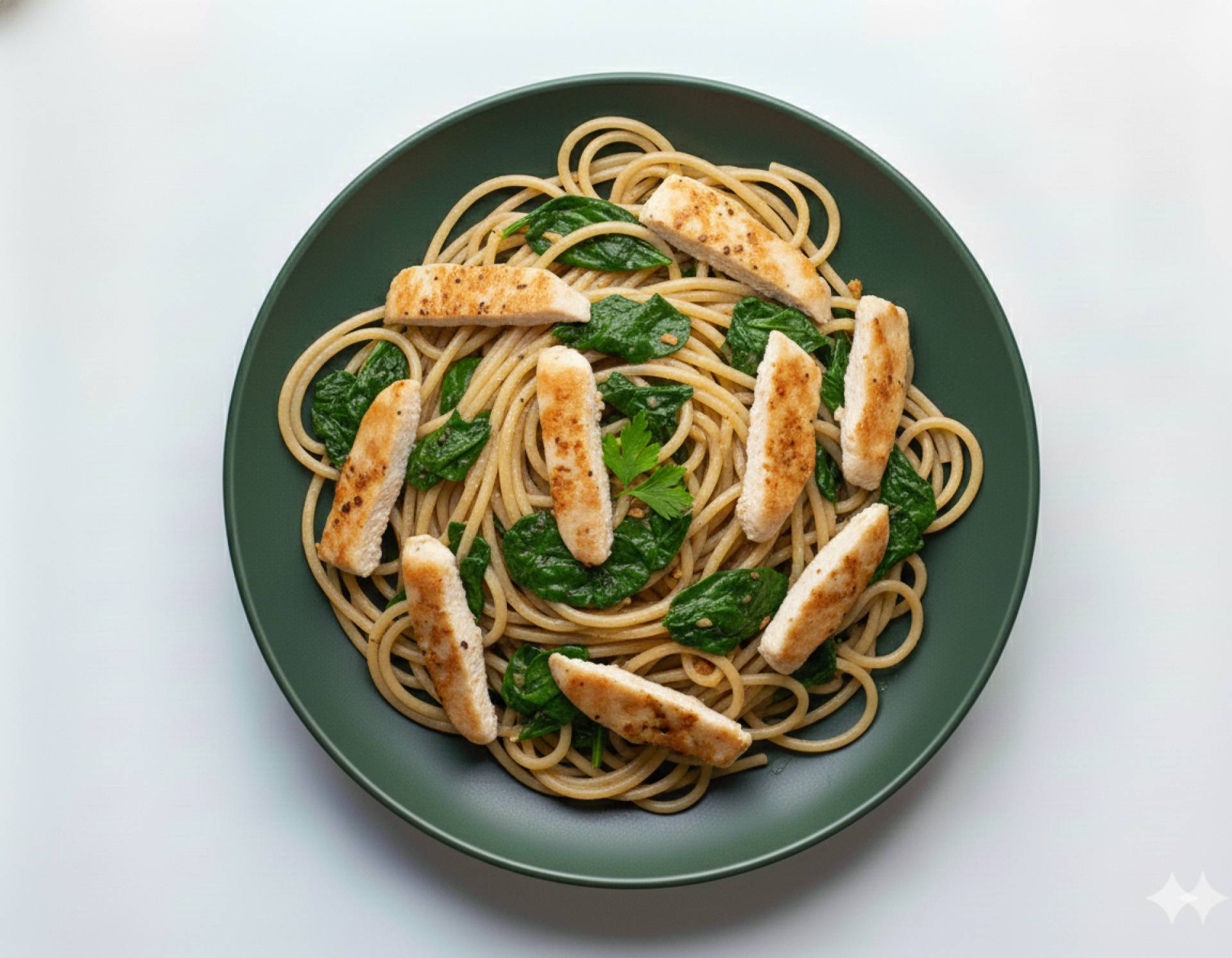 Chicken & Spinach Pasta