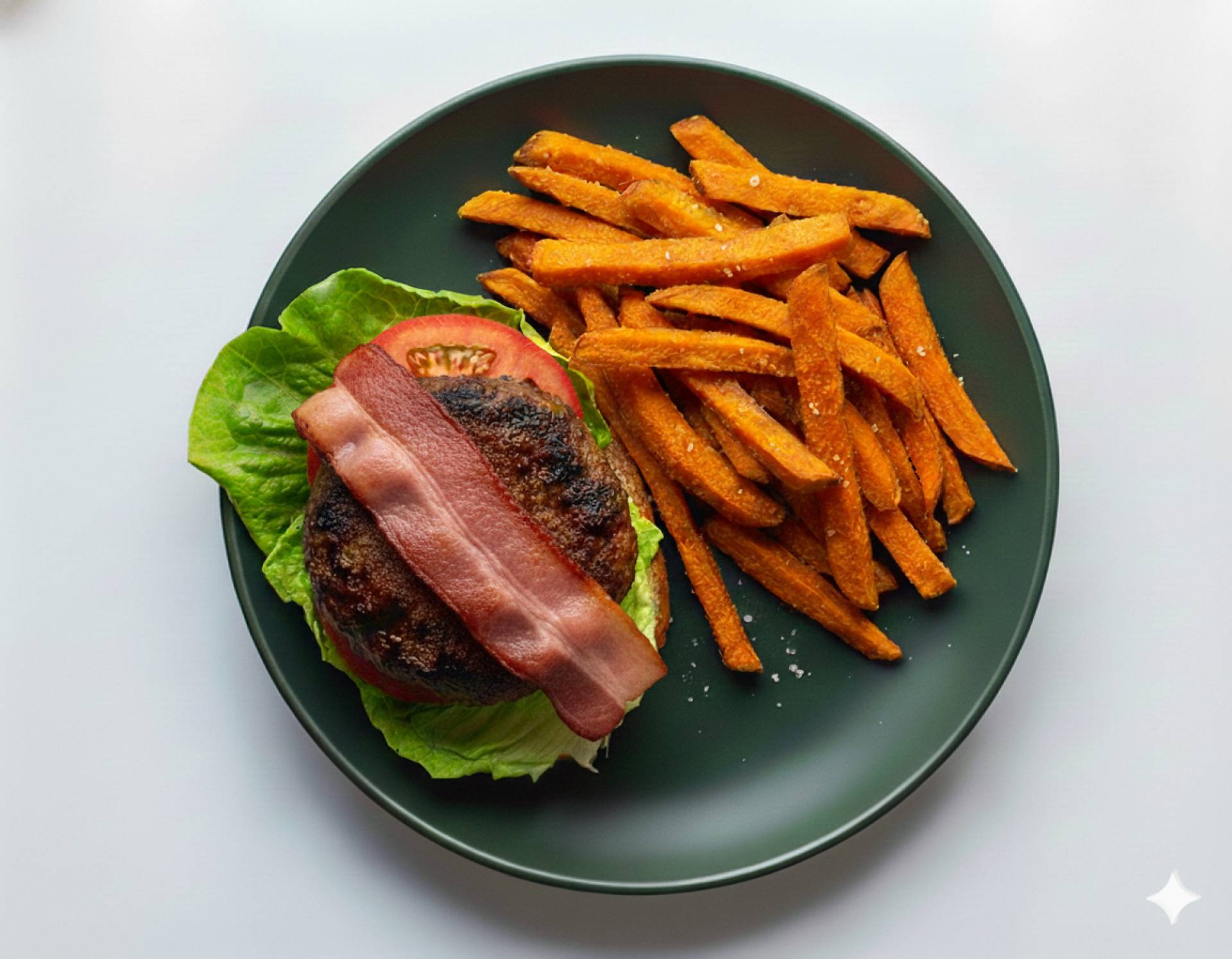 Turkey Bacon Beef Burger