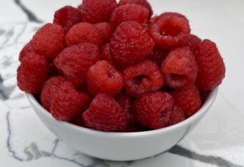 Raspberry Fruit Cup